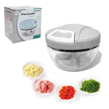 Imagem de Processador De Alimentos Manual Corda C/3 Laminas Inox 380ml - FX