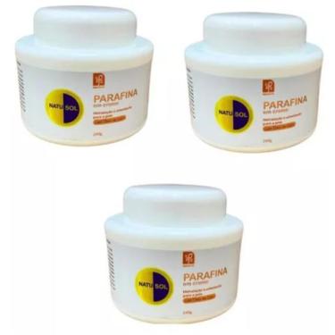 Imagem de CREME HIDRATANTE PARAFINA  COM ÓLEO DE COCO NATUSOL 240gr NATUFLORES K