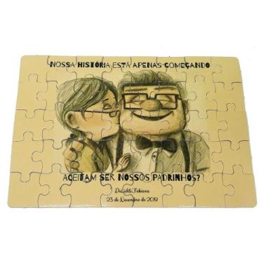 Imagem de Quebra-cabeça Retangular Personalizado - Up Altas Aventuras - GMH Prod