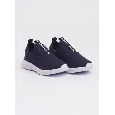 Imagem de Tênis Infantil Molekada Menino Marinho Slip On Casual, 23
