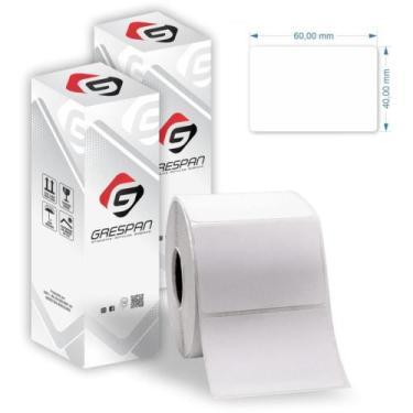 Imagem de Etiqueta para Balança Térmica ECO 60X40MM 20M - Caixa com 04 - Grespan