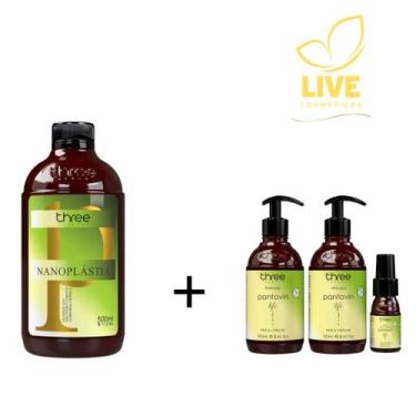 Imagem de Progressiva Nanoplastia 500ml + Kit Life Tonico 60ml - Pantovin