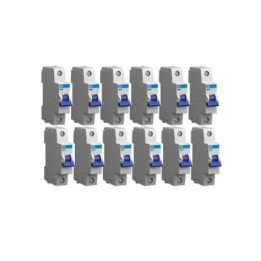 Imagem de Minidisjuntor Termomag MDW Curva B - Weg 2-Bipolar - 50A 6 Peças, 16A,