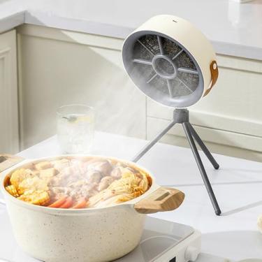 Imagem de Exaustor Portátil para Cozinhar, Mini Exaustor de Mesa Com Ajuste de 3 Velocidades, Mini Exaustores Suspensos, Exaustor de Cozinha para Churrasco Interno, Cozinha para Trailers