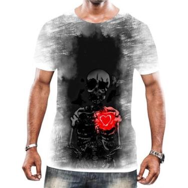 Imagem de Camiseta Camisa Arte Tumblr Esqueletos Caveira Ossos Moda 5 - Enjoy Sh