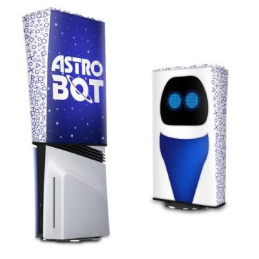 Imagem de Capa Compatível PS5 Pro Anti Poeira Vertical- Astro Bot - Pop Arte Ski
