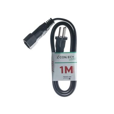 Imagem de Extensão 1 Metro 10a 2p+t Tripolar Fiolux Connect Hard