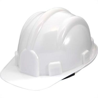 Imagem de Capacete Com Carneira Prosafety Plastico Branco Wps0872