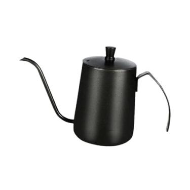 Imagem de oshhni Despeje sobre a chaleira de café, chaleira de pescoço de ganso com bico longo e estreito, cafeteira de gotejamento manual, bule de chá de bico longo