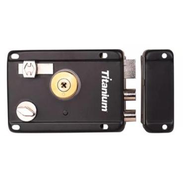 Imagem de Fechadura Chave Tetra de Sobrepor c/ Trava Anti-Furto Alta Segurança -
