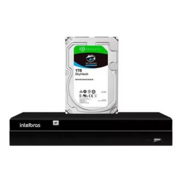Imagem de Nvr Gravador Intelbras 1408 8 Canais 4k Ultra Hd Ip Hd 1tb