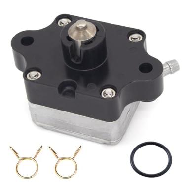 Imagem de QuickMarine 835389T02 Bomba de combustível com clipes e anel de vedação para motores de barco de popa Mercury Marine 8-15 HP substitui 835389T1 835389A2 Sierra 18-35302