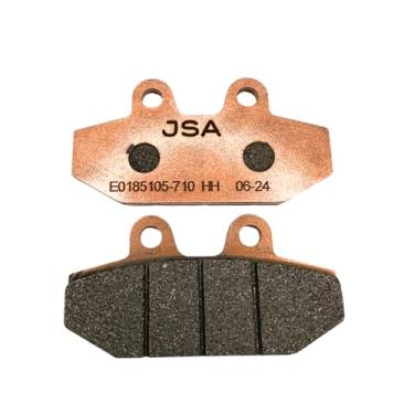 Imagem de Pastilhas de freio JSA 710 HH, pastilhas de freio para motocicleta, pastilhas de freio Harley Davidson para Softtail Deluxe, Heritage, Classic, Breakout, Road King, Low Rider, pastilhas de freio