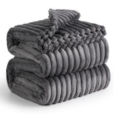 Imagem de Cobertor Flanela Bedsure - King Size California - Macio e Acolhedor