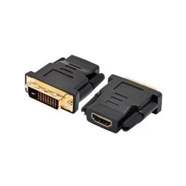 Imagem de Adaptador Dvi Macho 24+1 X Hdmi Femea Tebera, AUDIO E VIDEO