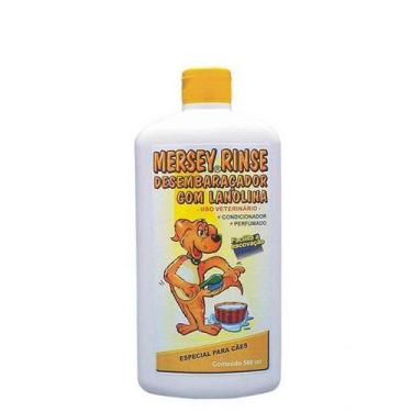 Imagem de Desembaraçador e Condicionador Hidratante para Cães 500ml  Mersey Rins