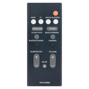 Imagem de AIDITIYMI Controle remoto de substituição FSR78 ZV28960 compatível com sistema surround dianteiro Yamaha ATS-1060 ATS-1070 ATS-2070 NS-WSW42 YAS-106 YAS-107 YAS-207 YAS-CU207 ATS-1080 YAS-108 ZV289