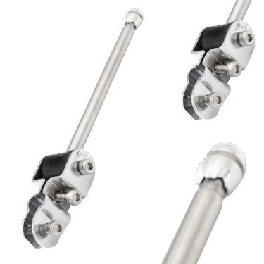 Imagem de Antena Corta Pipa Moto Retrátil Retrovisor Inox 9/12Pta HRC6