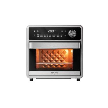 Imagem de Forno Fryer Elétrico Dako Analógico 15 Litros 1600W Inox 127V