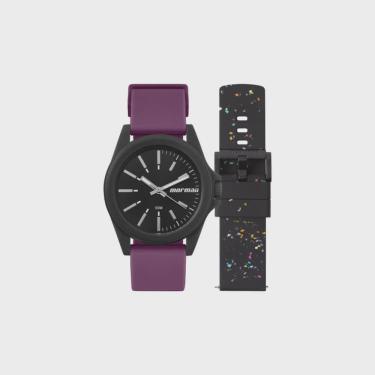 Imagem de Relógio Mormaii Feminino Ref: Mo2035lw/t8n Black Troca Pulseira