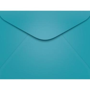 Imagem de Envelopes para Cartão de Visita 72x108mm – Caixa com 100 Unidades (Azul Turquesa)