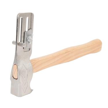 Imagem de Martelo de Cobertura Magnética, Machadinha Multifuncional Com Alça de Madeira, Ferramenta Eficiente da pá de Telhados, Machado de Cobertura para Reparo de Telhado
