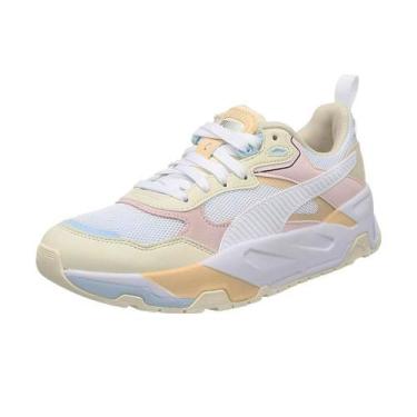 Imagem de Tênis Puma Trinity Alpine Snow White Pink, 36, Branco