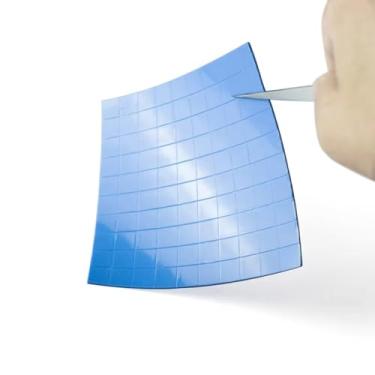 Imagem de Thermal Pad, 100 Pcs Conductive Silicone Gelid Thermal Pad 100x100x0.5/1mm Heatsink Cooling Thermopad Thermal Pads(100x100x5.0mm Sliced)