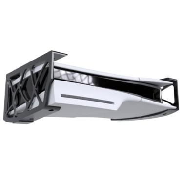 Imagem de Suporte para Fixar Embaixo Sob a Mesa Compatível com Playstation 5 PS5 Slim Mídia Física