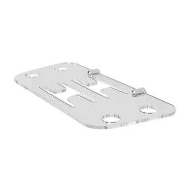 Imagem de simhoa Badminton Racket Holder Racket e Shuttlecock Stand Stand Standdy Storage Rack Rack Acrílico Prateleira, Claro