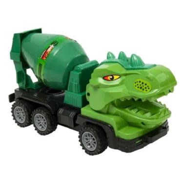 Imagem de Caminhão Betoneira controle remoto - Truckssauro - diversão garantida 