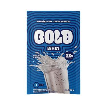 Imagem de Bold Whey Cookies & Cream 22g Proteína - Sachê 30g