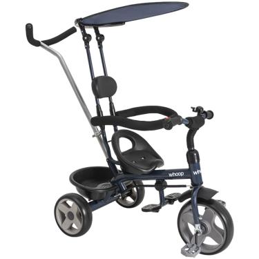 Imagem de Triciclo de passeio com Pedal Grow Azul Marinho Kiddo Whoop
