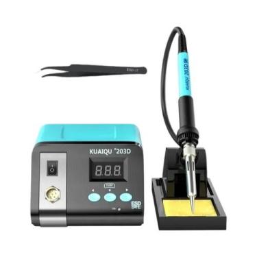 Imagem de Estação De Solda Com Display Digital De 75W, Ferro Elétrico, Ferrament