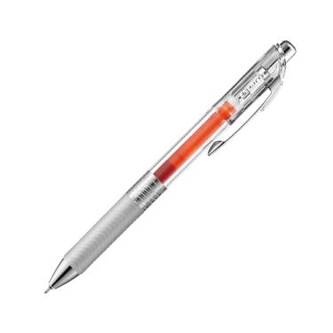 Imagem de Pentel Caneta Gel Retrátil Energel 0.5mm Laranja SM/BLN75TL-F