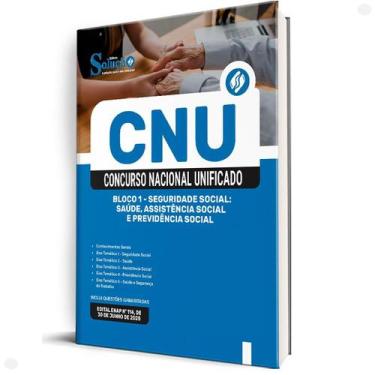 Imagem de Apostila CNU Bloco 1 Seguridade Social e Assistência Social - EDITORA 