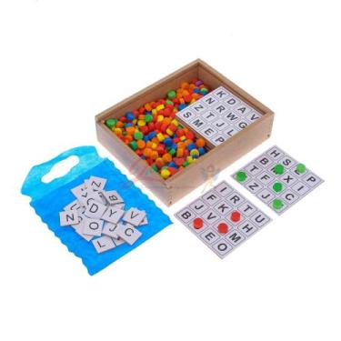 Imagem de bingo de letras - Zaramela brinquedos