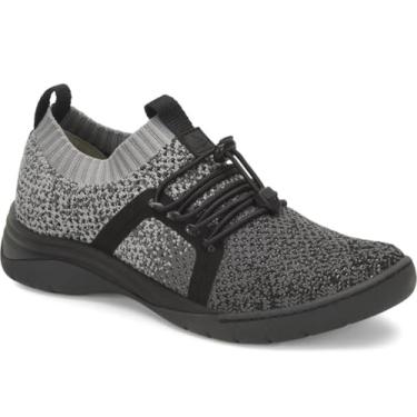 Imagem de Nurse Mates Align Torri Shoes | Palmilha ortopédica ergonômica | Cabedal de tecido de malha | Estabilidade e conforto de suporte | Antiderrapante, Preto, 6 US