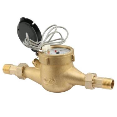 Imagem de Medidor de água Wattlow DN20 3/4 NPT com saída de pulso, latão - Watfl