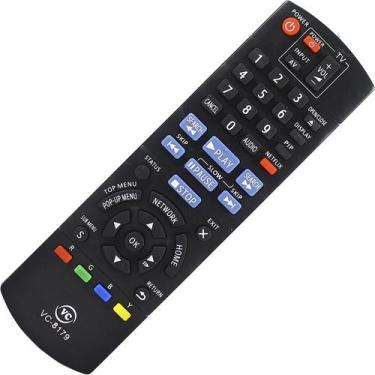 Imagem de Controle Remoto Para Dvd Blu-Ray Panasonic Dmp-Bd45 Dmp-Bd65 - Mb Tech