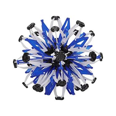 Imagem de Mona43Henry respiração expansível para crianças – brinquedo sensorial expansível para adultos, flores para relaxamento ioga, bola calmante e colorida, brinquedos retráteis para uso ao ar livre
