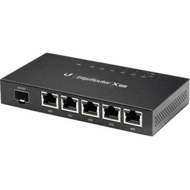 Imagem de Roteador EdgeRouter Ubiquiti 5P Rj45 +1P SFP Poe - ER-X-SFP