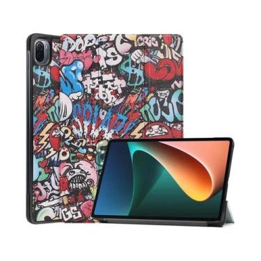 Imagem de Capa Magnética Dobrável Inteligente Para Tablet Xiaomi Pad 5 pro - AYA