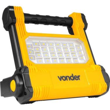 Imagem de Refletor Holofote Led 6500k 10w Bivolt Branca Rrv010 Vonder