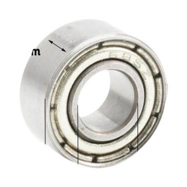 Imagem de Rolamentos De Esferas Miniatura MR85ZZ 10 Peças 5X8X2.5mm L-850ZZ Para