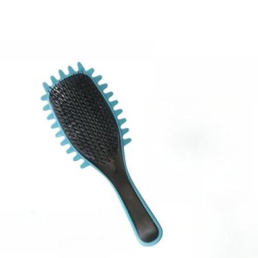 Imagem de Escova Onda Finalizadora Beauty Flash Definição de Cachos e Finalização para Cabelo Cacheado Crespo(Escova Azul Bebê)