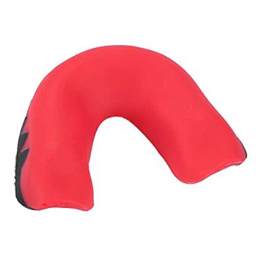 Imagem de Domary Protetor Bucal, Protetor de Dentes de Bocal de Boxe do Guarda -boca -Bocal de Dentes MMA, Respirável para o judô que Luta Pelo Futebol de Rugby de Hóquei No Gelo, BJJ Baseball Muay (Preto vermelho)