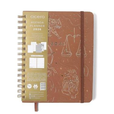 Imagem de AGENDA PLANNER WIRE-O 2026 ORIGENS SEMANAL NOTAS C/DIVISORIAS A5 TERRA