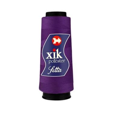 Imagem de Linha para costura setta xik 120 poliéster 2000 jardas - cor 0162 à 04
