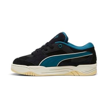 Imagem de PUMA Tênis masculino Puma-180 Play.Paris, Puma Preto/Verde Frio, 8